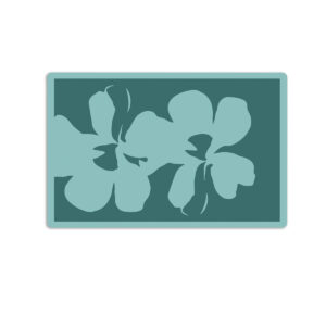 Tovaglietta Americana Color Bloom – Green Tiffany