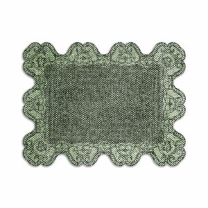 Tovaglietta Americana Aurora Denim – Verde Scuro