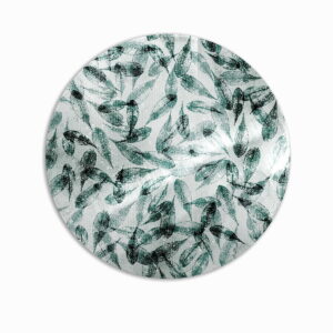 Sottopiatto Metal Foliage – Olive
