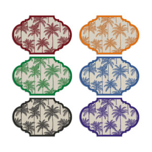 Tovagliette Americane Palmera – Set Completo